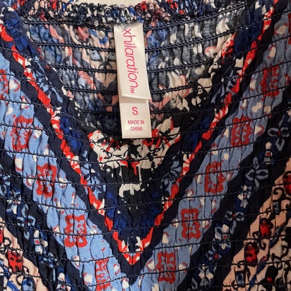 Xhilaration Navy Romper, Size Small - Picture 5 of 5